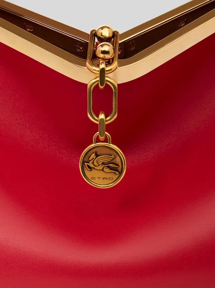 Women Etro Shoulder Bags Medium Vela Bag Red Women Etro Shoulder Bags Medium Vela Bag Red