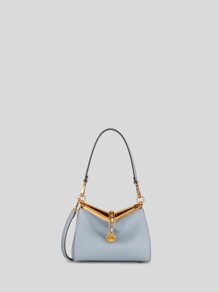 Women Etro Shoulder Bags Small Vela Bag Light Blue