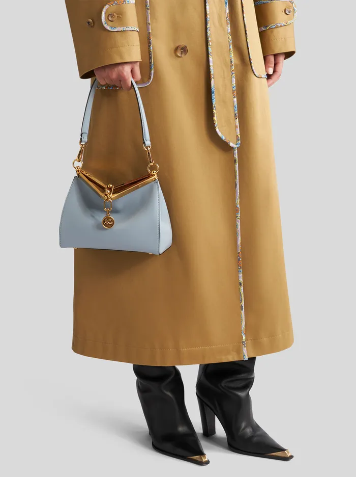 Women Etro Shoulder Bags Small Vela Bag Light Blue Women Etro Shoulder Bags Small Vela Bag Light Blue