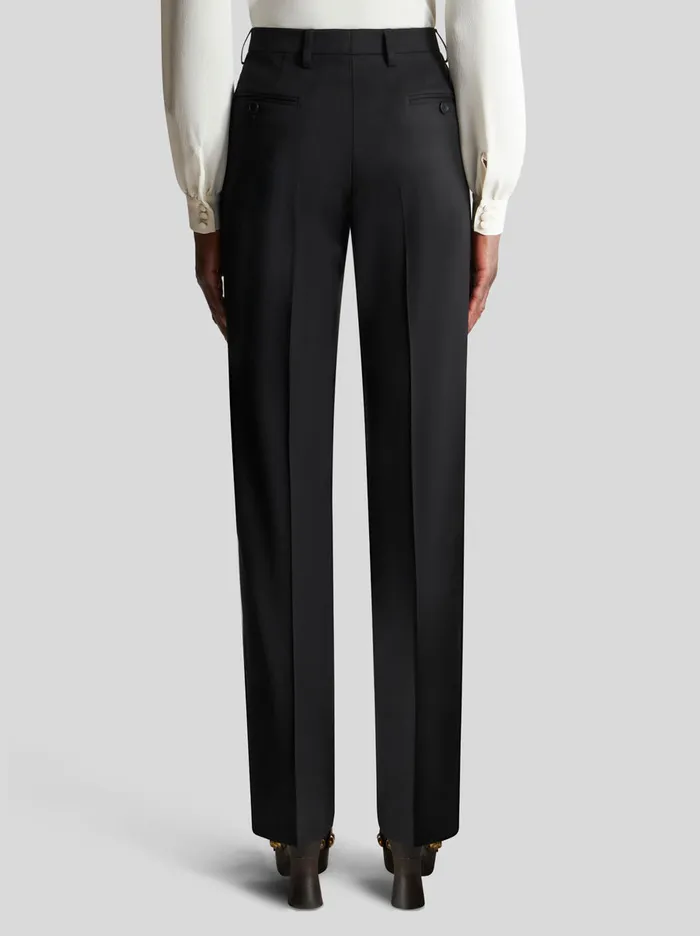 Women Etro Trousers Tailored Trousers Black Women Etro Trousers Tailored Trousers Black