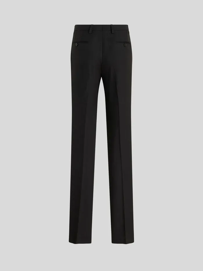 Women Etro Trousers Tailored Trousers Black Women Etro Trousers Tailored Trousers Black