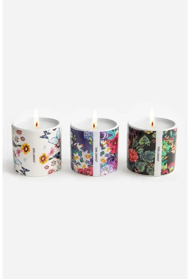 Women Fine Set Of 3 Votive Candles Multi Johnny Was Home Fragrance