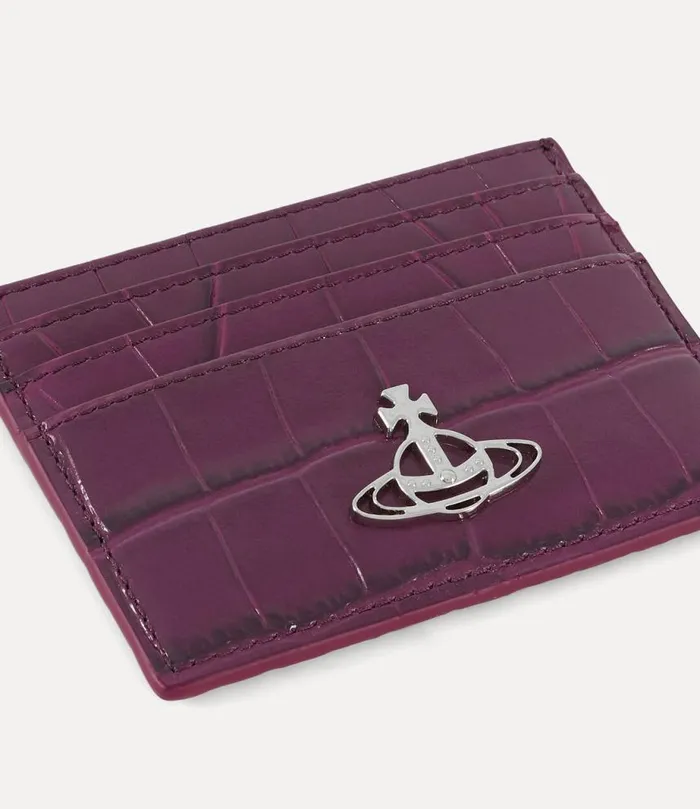 Women Flat Card Holder Purple Vivienne Westwood Wallets And Purses Women Flat Card Holder Purple Vivienne Westwood Wallets And Purses