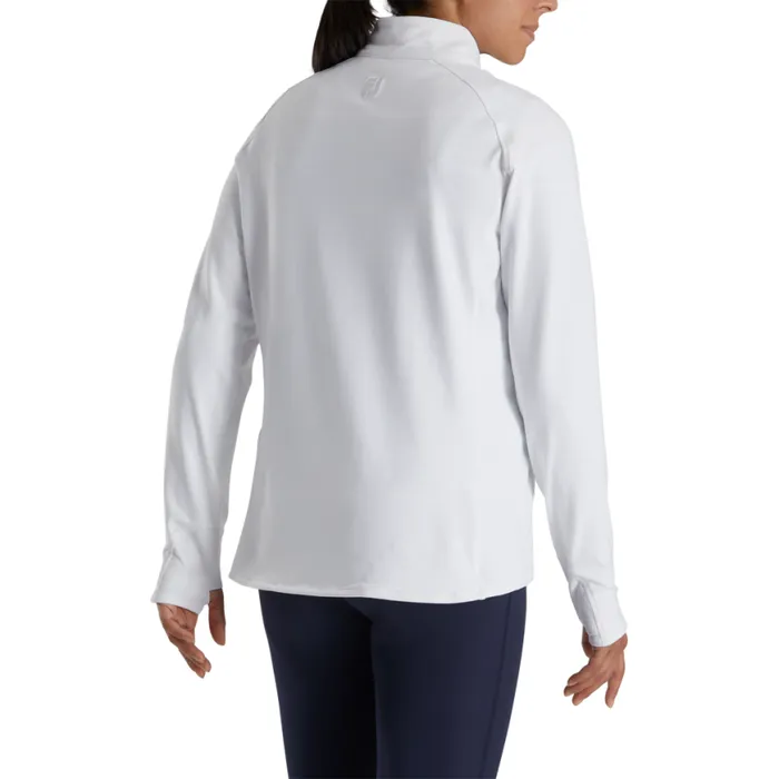 Women FootJoy Outer Layers Hybrid Jacket White Women FootJoy Outer Layers Hybrid Jacket White