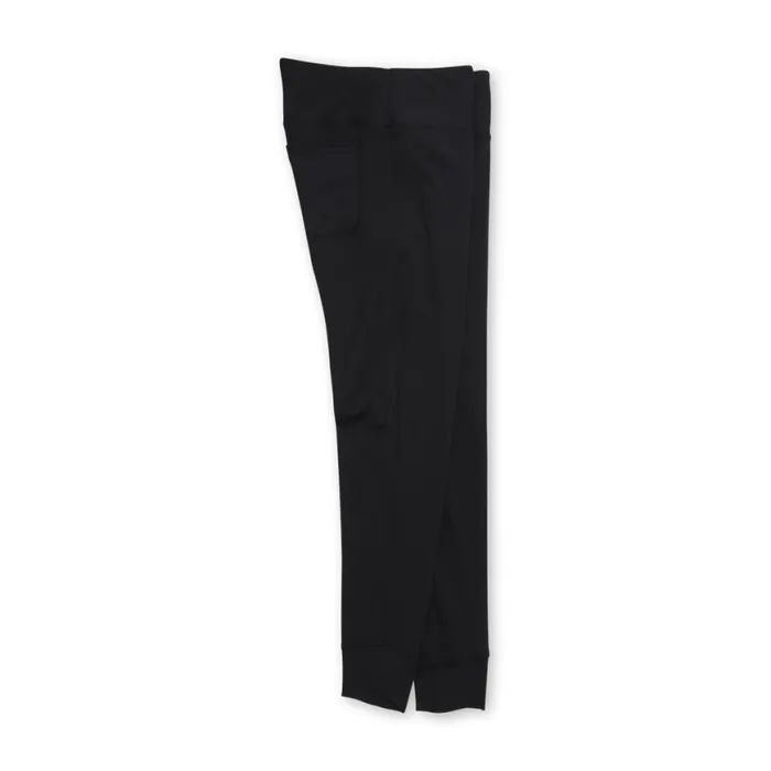 Women FootJoy Pants Ankle Length Rib Block Leggings Black Women FootJoy Pants Ankle Length Rib Block Leggings Black