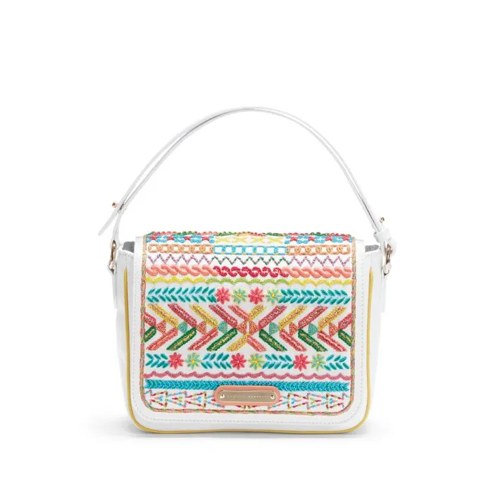 Women Handbag Orangewhite Fratelli Rossetti Bags