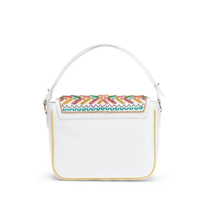 Women Handbag Orangewhite Fratelli Rossetti Bags Women Handbag Orangewhite Fratelli Rossetti Bags
