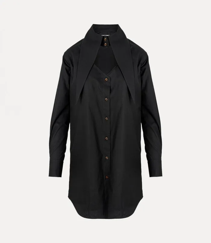 Women Heart Shirt Dress Black Vivienne Westwood Dresses