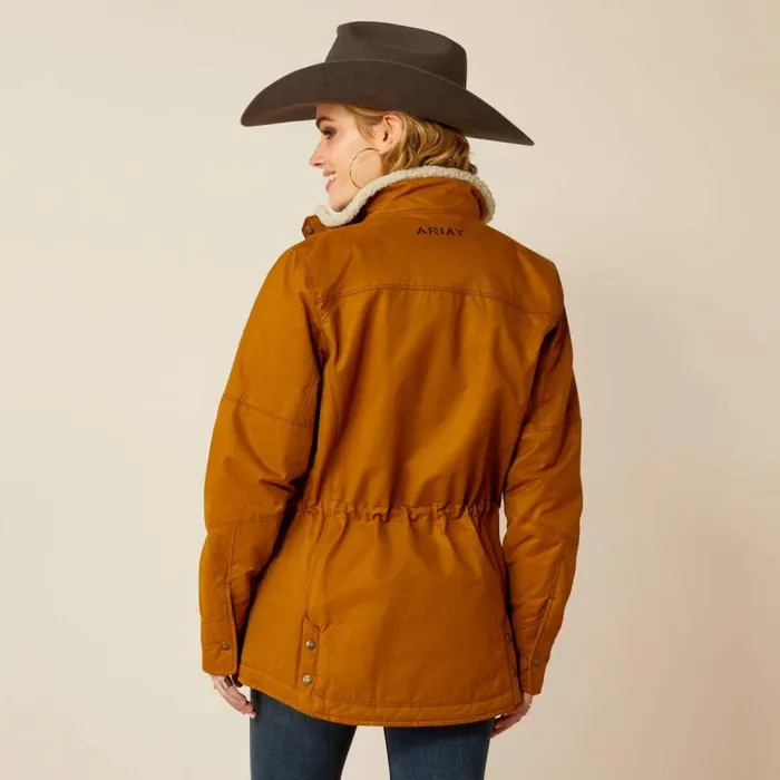 Women Jackets and Vests Ariat Grizzly Insulated Jacket Chestnut Women Jackets and Vests Ariat Grizzly Insulated Jacket Chestnut