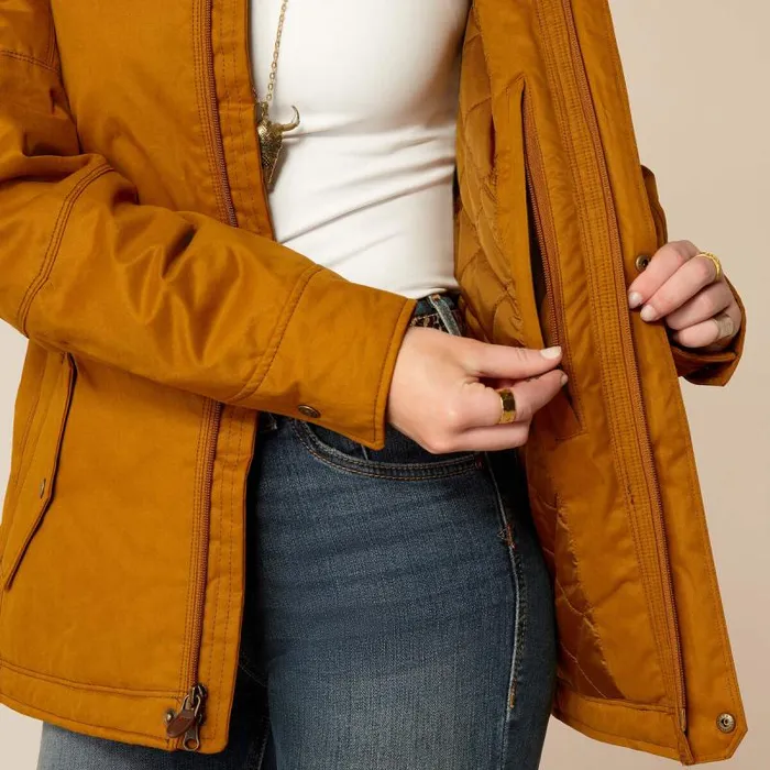 Women Jackets and Vests Ariat Grizzly Insulated Jacket Chestnut Women Jackets and Vests Ariat Grizzly Insulated Jacket Chestnut