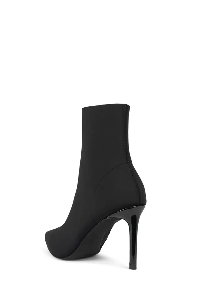 Women Jeffrey Campbell Ankle To Mid NIXIE Black Neoprene