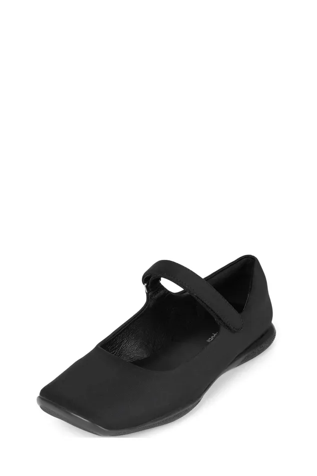Women Jeffrey Campbell Ballet Flats COPPELIA Black Neoprene
