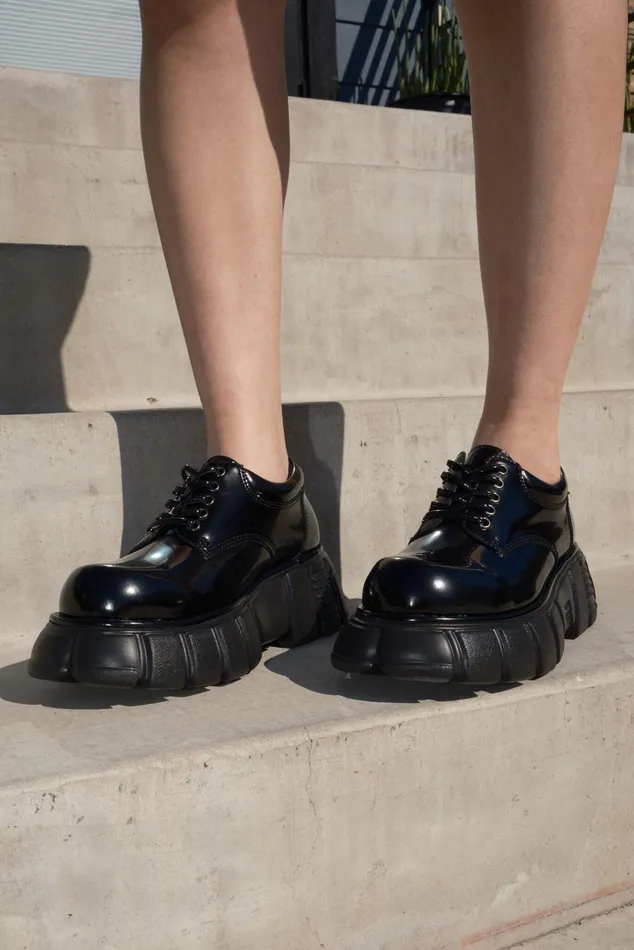 Women Jeffrey Campbell Boot BARGE Black Box