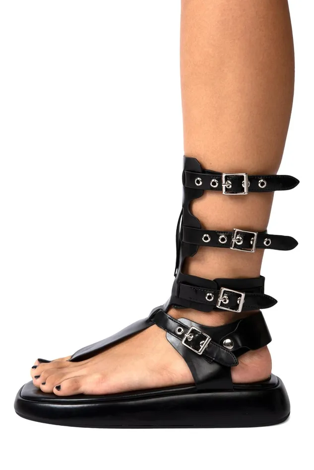 Women Jeffrey Campbell Flat AMOZONIA Black