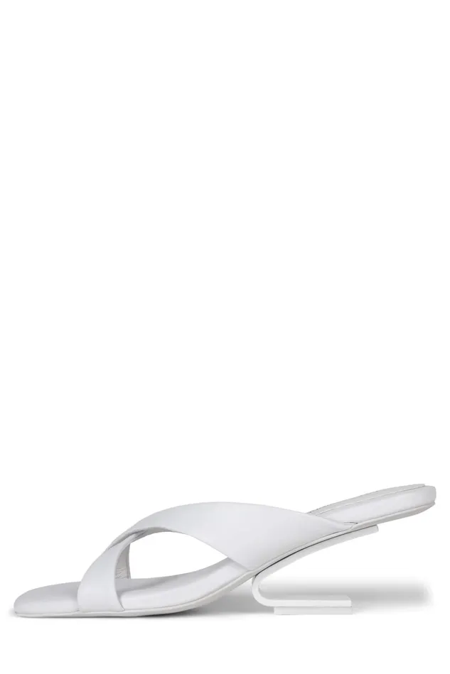 Women Jeffrey Campbell Heel ATEASE White White
