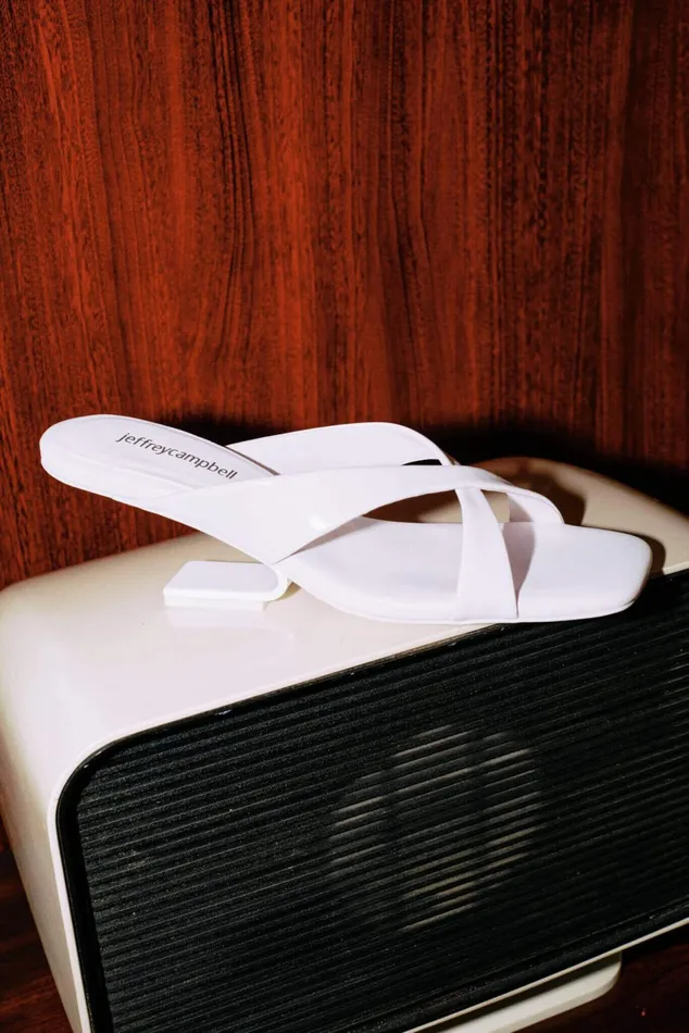 Women Jeffrey Campbell Heel ATEASE White White