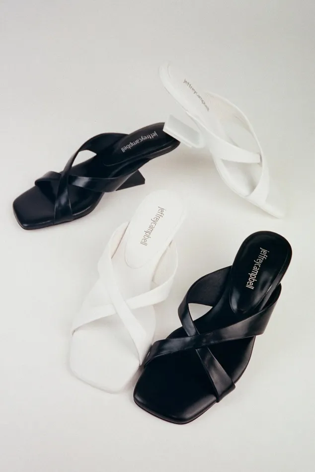 Women Jeffrey Campbell Heel ATEASE White White