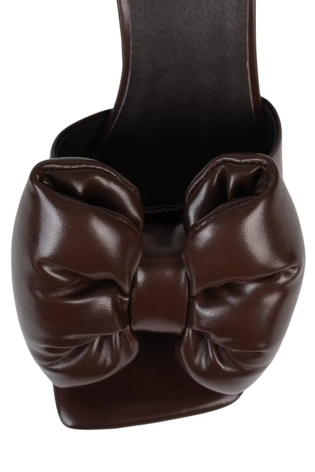 Women Jeffrey Campbell Heel BOWDOWN Brown Gold
