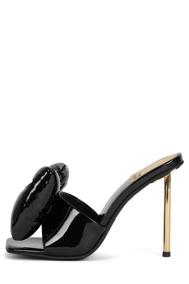 Women Jeffrey Campbell Heel BOWDOWN Brown Gold