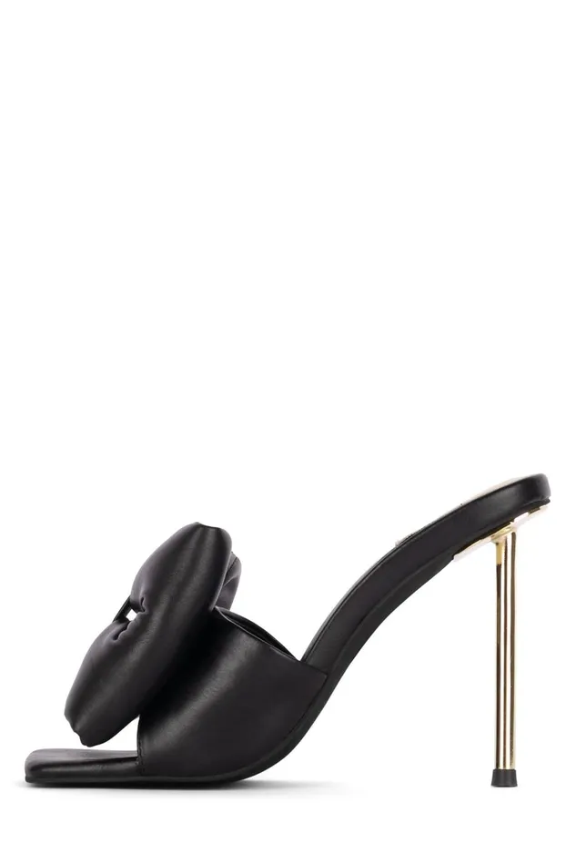 Women Jeffrey Campbell Heel BOWDOWN Brown Gold