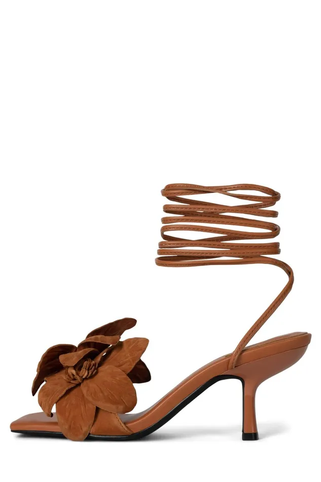 Women Jeffrey Campbell Heel ESSENCE Green Suede