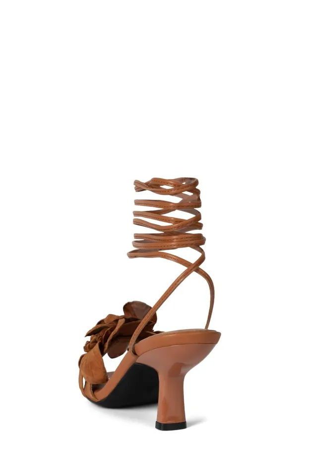 Women Jeffrey Campbell Heel ESSENCE Green Suede