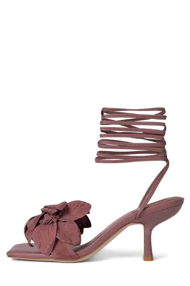 Women Jeffrey Campbell Heel ESSENCE Green Suede