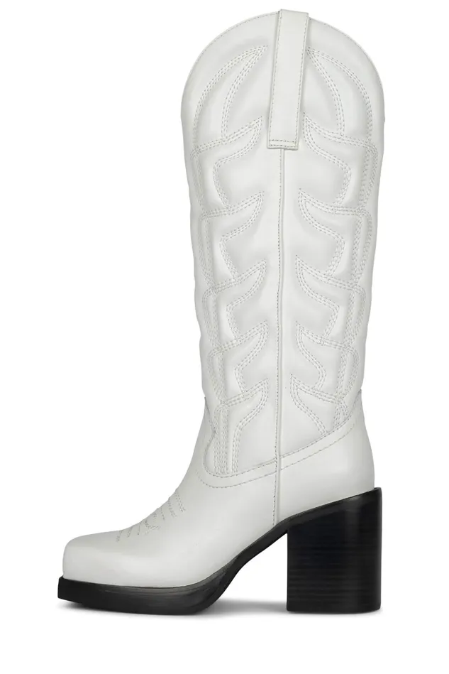 Women Jeffrey Campbell Knee To Thigh HOKEYPOKEY White