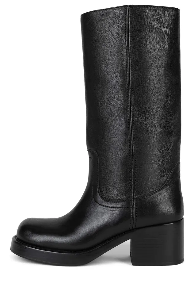 Women Jeffrey Campbell Knee To Thigh REFLECT Black
