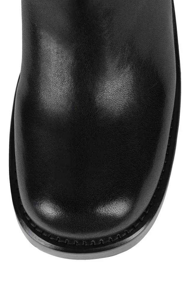Women Jeffrey Campbell Knee To Thigh REFLECT Black