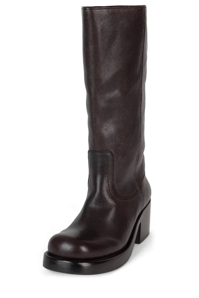 Women Jeffrey Campbell Knee To Thigh REFLECT Black