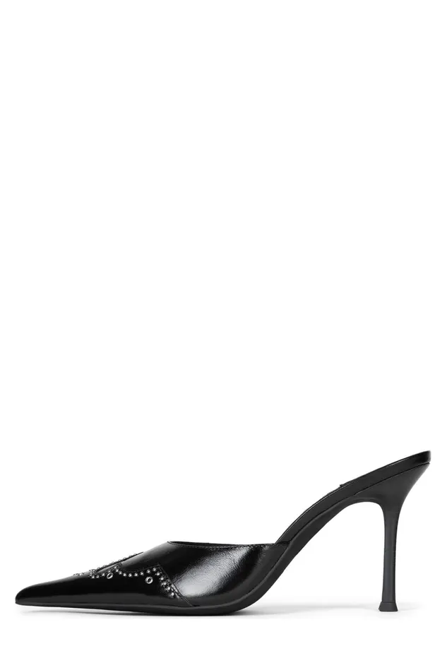 Women Jeffrey Campbell Mule KICKROCKS Black