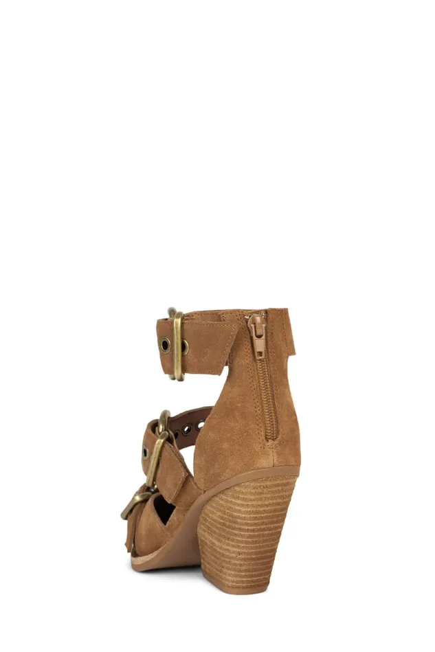 Women Jeffrey Campbell Pump EMILIA Tan Suede