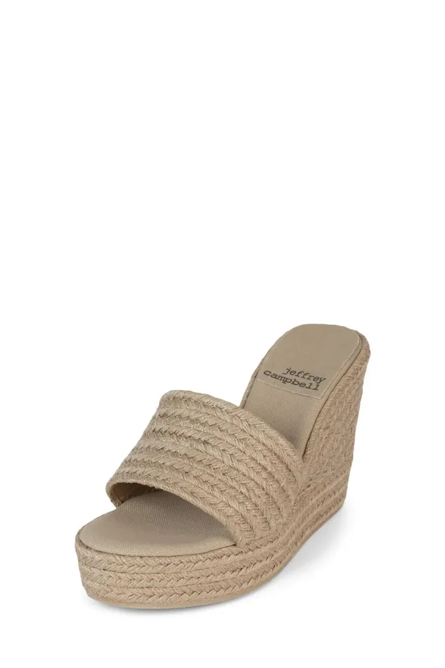 Women Jeffrey Campbell Sandal SUNLIT Natural