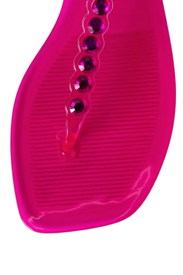 Women Jeffrey Campbell Sandals Under 100 JEMMIN Fuchsia Shiny