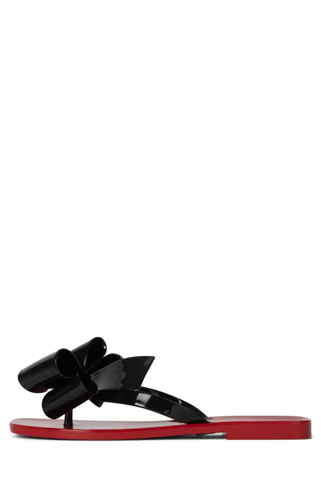 Women Jeffrey Campbell Sandals Under 100 SUGARY Red Shiny Black Shiny