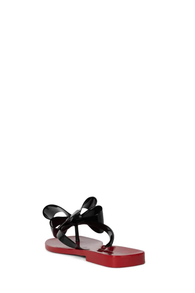 Women Jeffrey Campbell Sandals Under 100 SUGARY Red Shiny Black Shiny