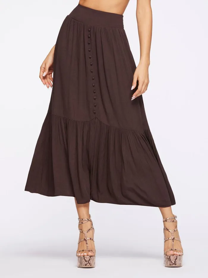 Women Jessica Simpson Bottoms Kelsie Skirt In Coffee