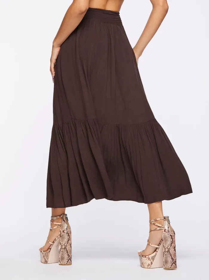 Women Jessica Simpson Bottoms Kelsie Skirt In Coffee