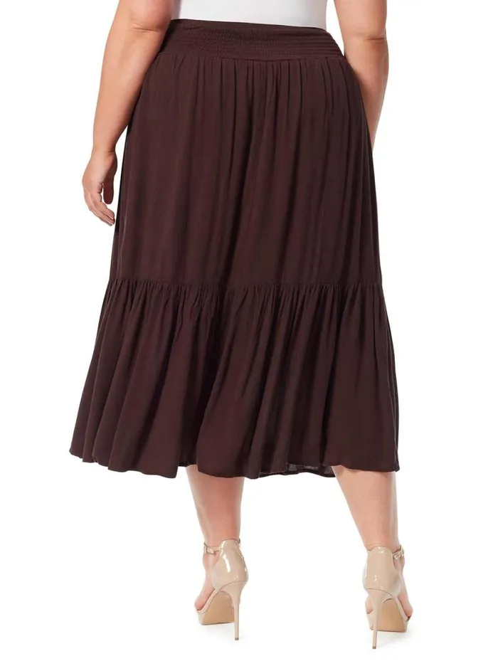 Women Jessica Simpson Bottoms Kelsie Skirt In Coffee