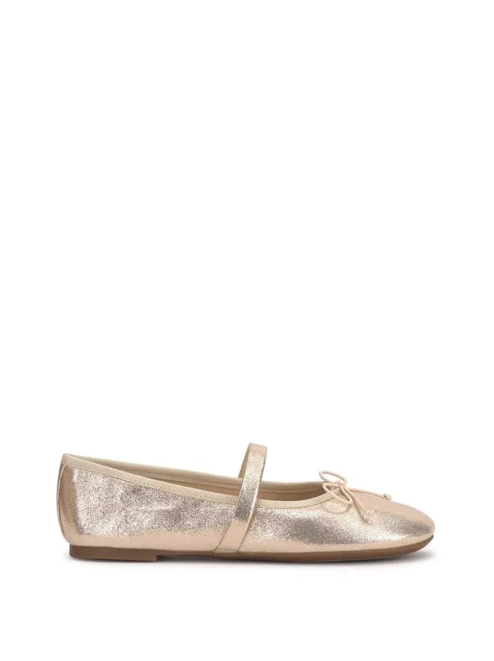 Women Jessica Simpson Flats Azalina Mary Jane Flat In Champagne