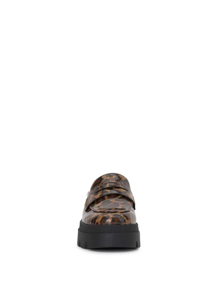 Women Jessica Simpson Flats Uma Slip On Loafer In Leopard