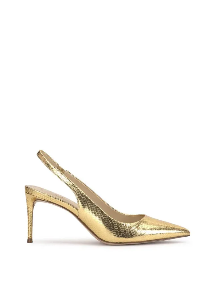 Women Jessica Simpson Pumps Souli Sling Back Heel In Gold