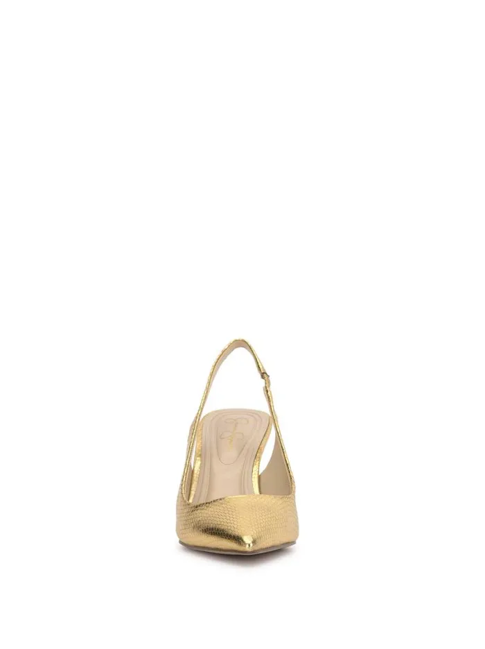 Women Jessica Simpson Pumps Souli Sling Back Heel In Gold