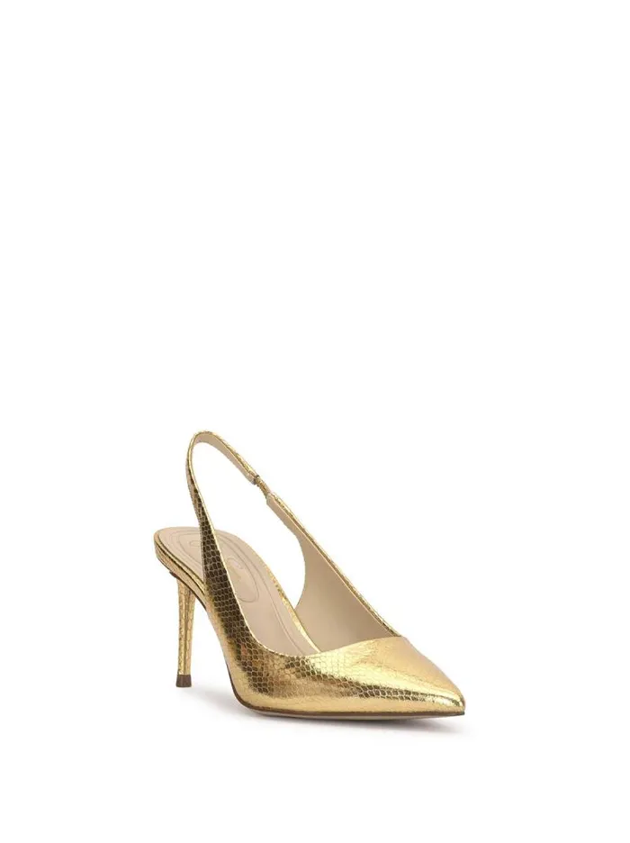 Women Jessica Simpson Pumps Souli Sling Back Heel In Gold