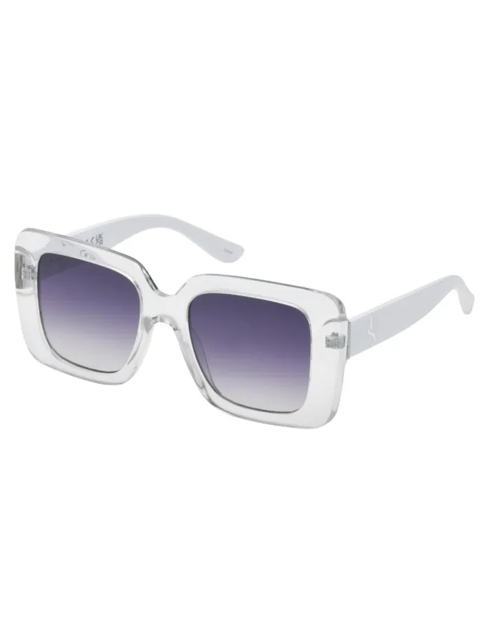 Women Jessica Simpson Sunglasses Fashionable Square Sunglasses In Crystal Clear Women Jessica Simpson Sunglasses Fashionable Square Sunglasses In Crystal Clear