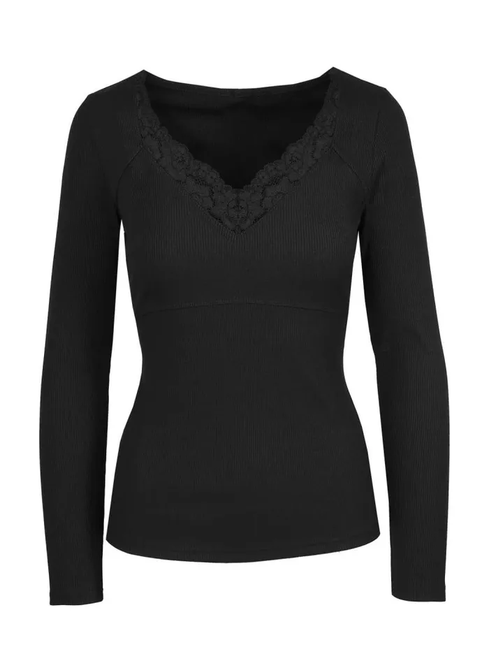 Women Jessica Simpson Tops and Tees Abbey Sweatheart Top In Anthracite