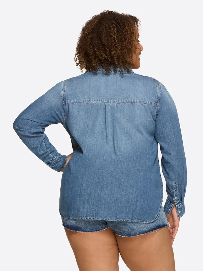 Women Jessica Simpson Tops and Tees Petunia Shirt In Premium