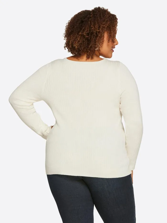 Women Jessica Simpson Tops and Tees Prescilla Top In Gardenia