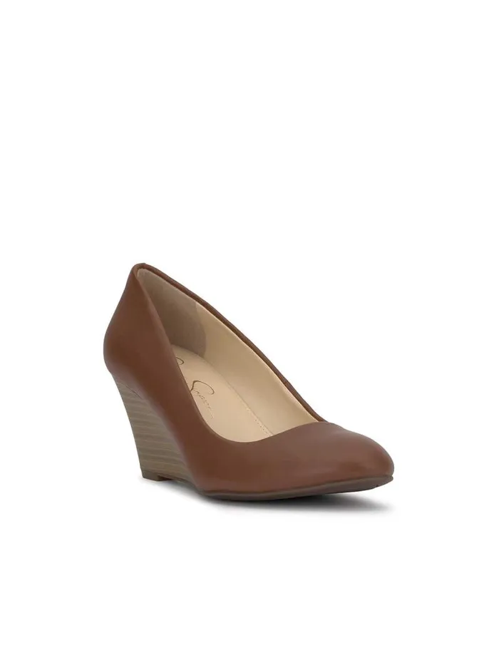 Women Jessica Simpson Wedges Sampson Wedge In Almond